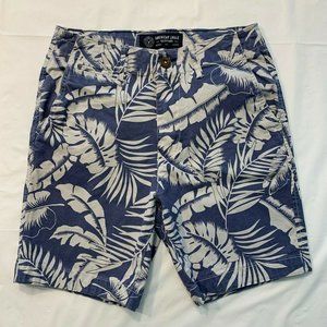 American Eagle PREP Chino‎ Shorts Stretch Tropical